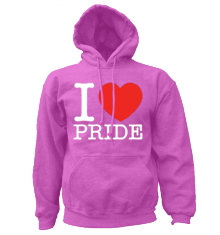 I HEART PRIDE PINK