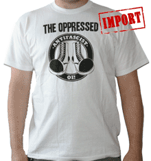 OPPRESSED - ANTIFASCIST OI! (WHITE)